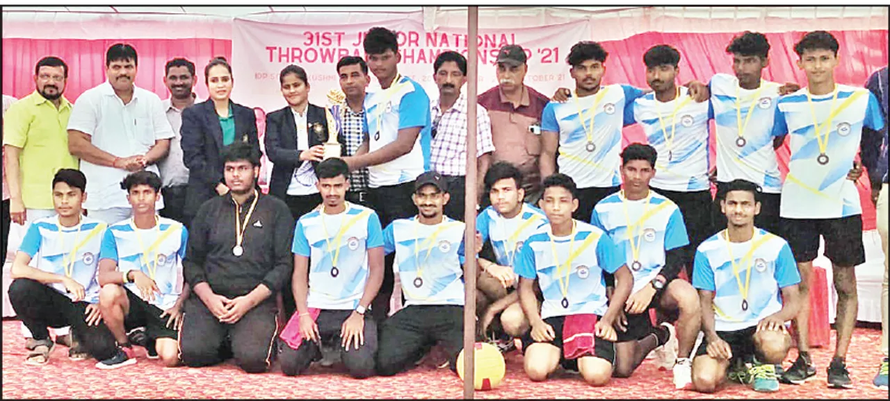  ଜାତୀୟ କନିଷ୍ଠ ଥ୍ରୋ ବଲ୍‌: ଓଡ଼ିଶା ବାଳକ ତୃତୀୟ
