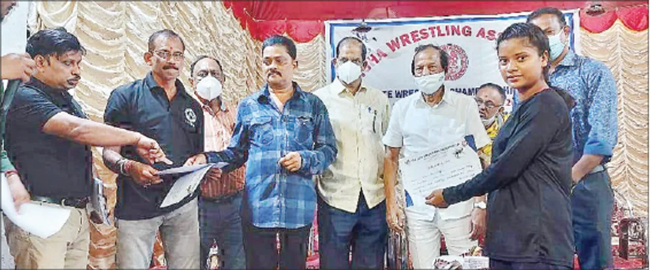  ରାଜ୍ୟ କୁସ୍ତି ପ୍ରତିଯୋଗିତା ଉଦ୍‌ଯାପିତ