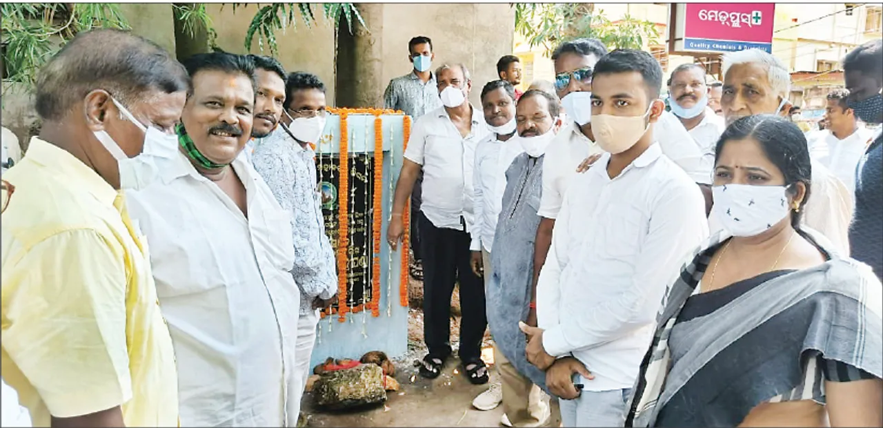  ଏକାମ୍ରରେ ୧.୮ କୋଟି ଟଙ୍କାର ପ୍ରକଳ୍ପ ଶିଳାନ୍ୟାସ