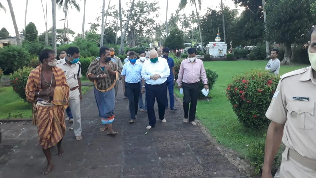  ଭାରତୀୟ ରେଲୱେ ବୋର୍ଡ଼ ଅଧ୍ୟକ୍ଷଙ୍କ ଚଉଷଠୀ ଯୋଗିନୀ ପୀଠ ପରିଦର୍ଶନ