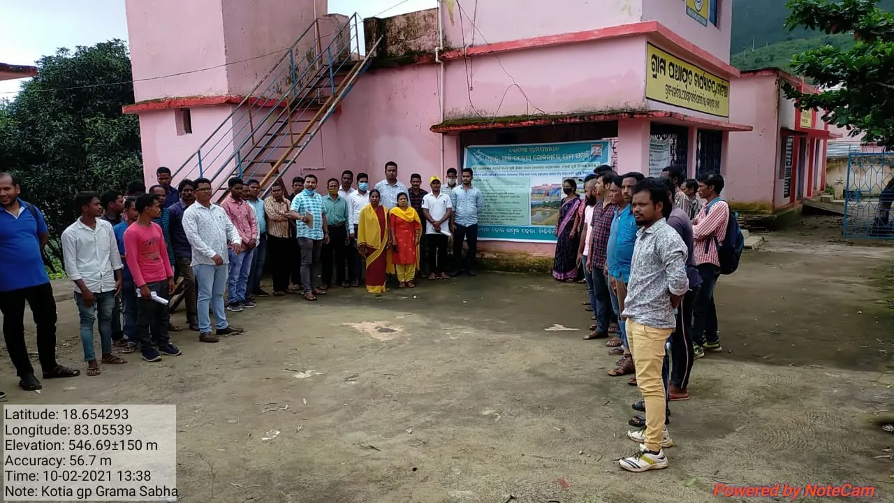  କୋଟିଆରେ ଗ୍ରାମସଭା: ମନରେଗା ସହ କାର୍ଯ୍ୟଖସଡା ପ୍ରସ୍ତୁତ କଲା ଜିଲ୍ଲା ପ୍ରଶାସନ