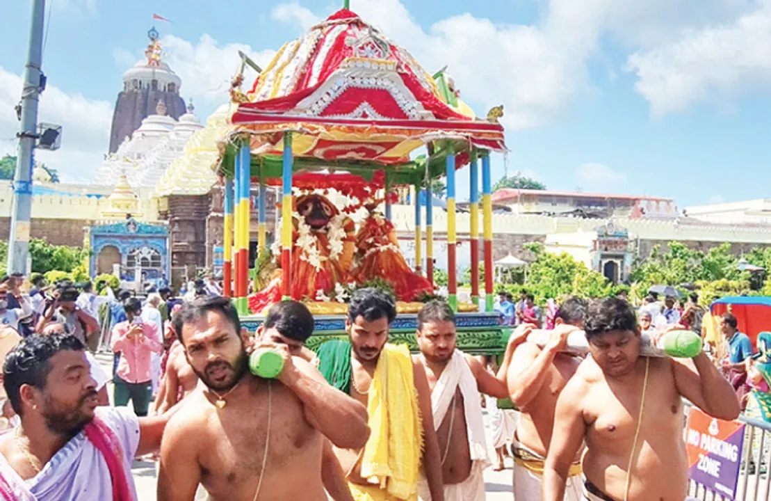  ମହାପ୍ରଭୁଙ୍କ ନବଦିନାତ୍ମକ ଗୁପ୍ତ ଗୁଣ୍ଡିଚା ଯାତ୍ରା ଆରମ୍ଭ