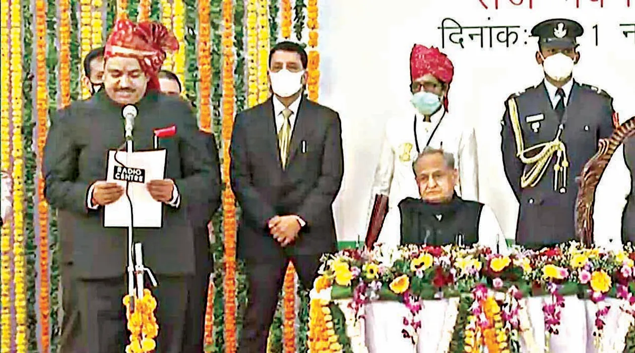  ଗେହଲଟ ମନ୍ତ୍ରିମଣ୍ଡଳର ପୁନର୍ଗଠନ, ୧୫ ନୂଆ ମନ୍ତ୍ରୀ ସାମିଲ