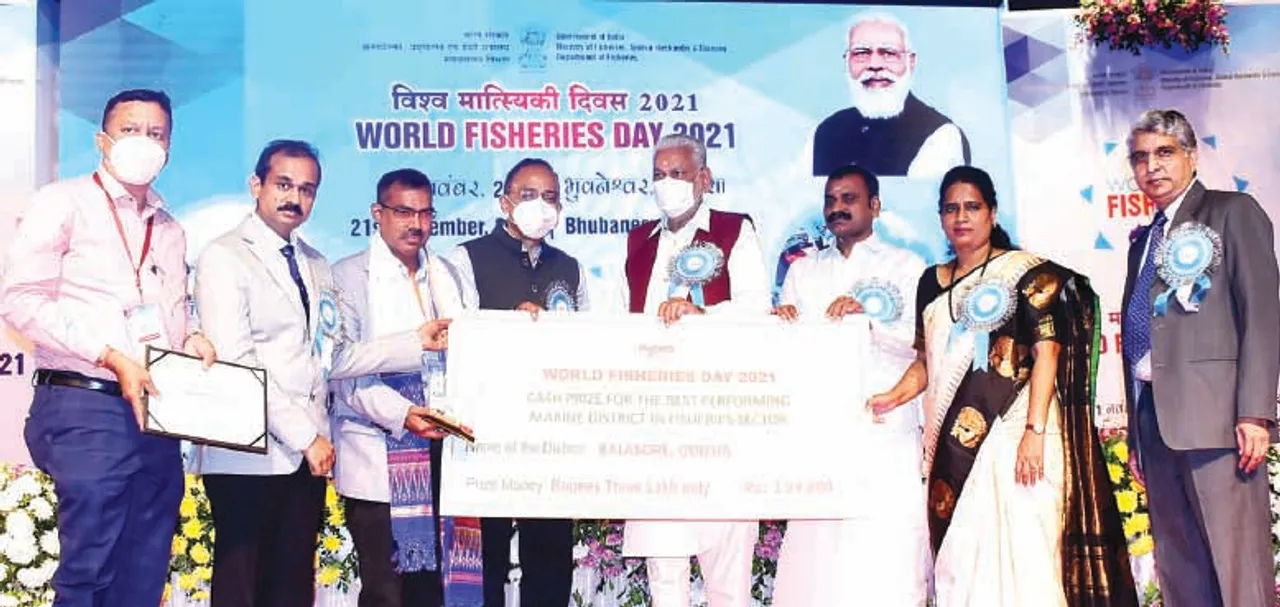  ଲକ୍ଷେ କୋଟି ଟଙ୍କାର ମାଛ ରପ୍ତାନି ଲକ୍ଷ୍ୟ