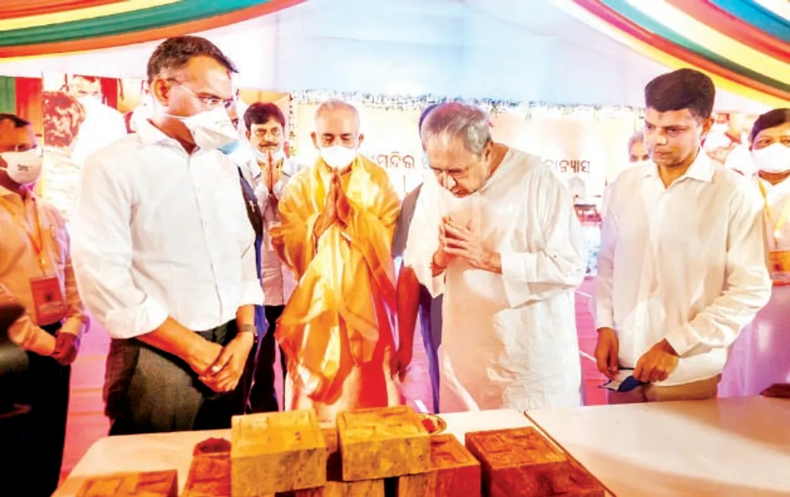  ଶ୍ରୀମନ୍ଦିର ଇତିହାସରେ ନୂଆ ଅଧ୍ୟାୟ: ଶ୍ରୀମନ୍ଦିର ପରିକ୍ରମା ପ୍ରକଳ୍ପର ଶିଳାନ୍ୟାସ କଲେ ମୁଖ୍ୟମନ୍ତ୍ରୀ