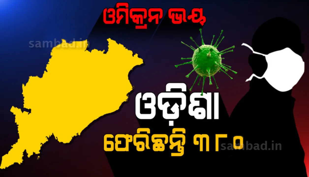  କର୍ଣ୍ଣାଟକରେ ୨ ‘ଓମିକ୍ରନ୍’ ସଂକମିତ ଚିହ୍ନଟ ହେବା ପରେ ଚିନ୍ତା ବଢ଼ିଲା, ‘ଓମିକ୍ରନ୍ ରିସ୍କ’ ଦେଶରୁ ଓଡ଼ିଶା ଫେରିଛନ୍ତି ୩୮୦