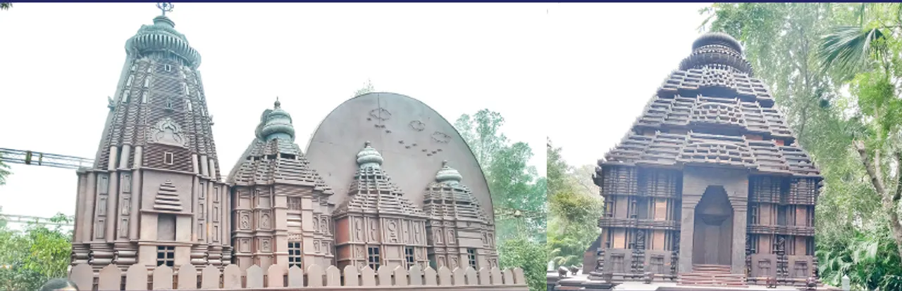  ଦିଲ୍ଲୀ ପାର୍କରେ ଶ୍ରୀମନ୍ଦିର, କୋଣାର୍କର ପ୍ରତିକୃତି