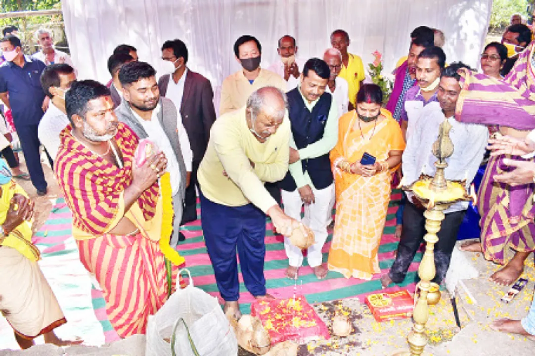  ଧଉଳି ଶାନ୍ତିସ୍ତୂପ ନବୀକରଣ କାର୍ଯ୍ୟ ଶୁଭାରମ୍ଭ