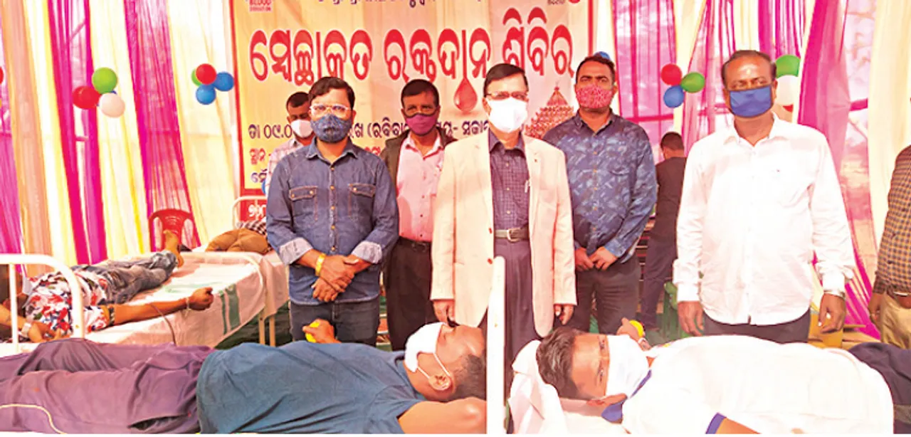  ନୀଳକଣ୍ଠେଶ୍ବର ପୀଠରୁ ୬୨ ୟୁନିଟ୍‌ ରକ୍ତ ସଂଗ୍ରହ