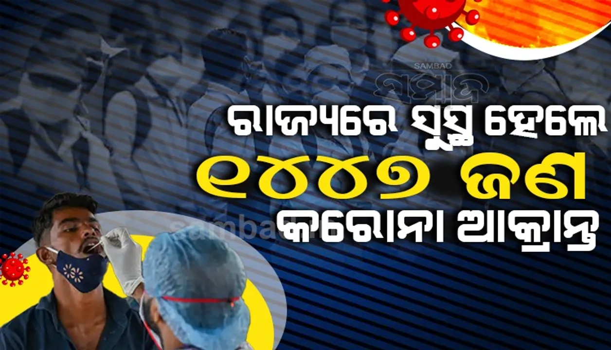  ରାଜ୍ୟରେ ଆଜି କରୋନାରୁ ସୁସ୍ଥ ହେଲେ ୧୪୪୭, ସୁନ୍ଦରଗଡ଼ ଜିଲ୍ଲାରୁ ସର୍ବାଧିକ ୪୫୩