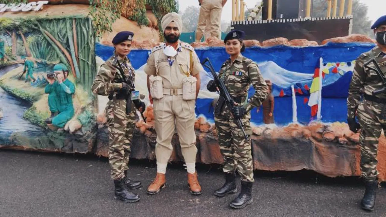  ସିଆରପିଏଫ ପ୍ରଜ୍ଞାପନ ମେଢ ମାର୍ଚ୍ଚିଂ କଣ୍ଟିଜେଣ୍ଟରେ ଦୁଇ ଓଡ଼ିଆ ମହିଳା