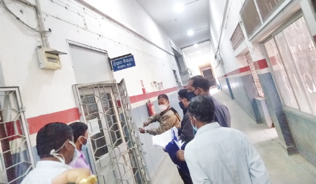  ଭିମ୍‌ସାର୍‌ ଅଧ୍ୟକ୍ଷାଙ୍କ କାର୍ଯ୍ୟାଳୟ ସିଲ୍‌