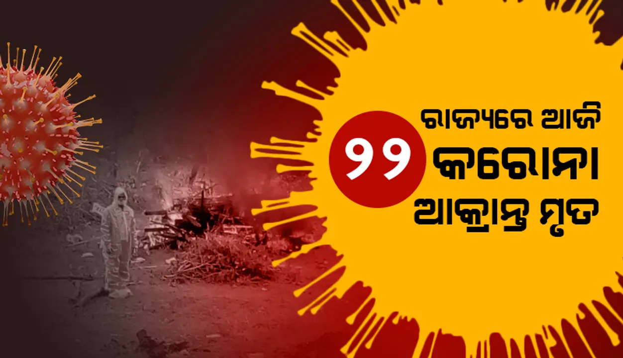  ଆଜିର କୋଭିଡ ମୃତ୍ୟୁ ସୂଚନା: ରାଜ୍ୟରେ ପୁଣି ୨୨ ଜଣ ସଂକ୍ରମିତଙ୍କ ପ୍ରାଣହାନି, କରୋନାଜନିତ ମୃତ୍ୟୁସଂଖ୍ୟା ୮୯୨୬କୁ ବୃଦ୍ଧି