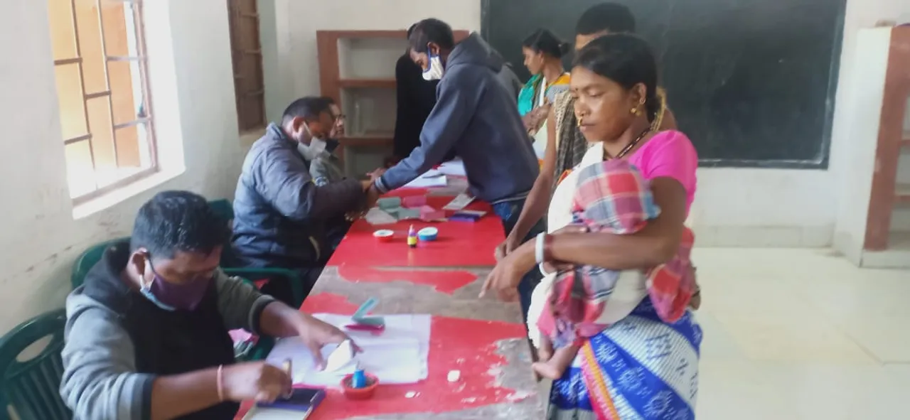  ନାରାୟଣପାଟଣା ବ୍ଲକରେ ୭୭ ପ୍ରତିଶତ ମତଦାନ 