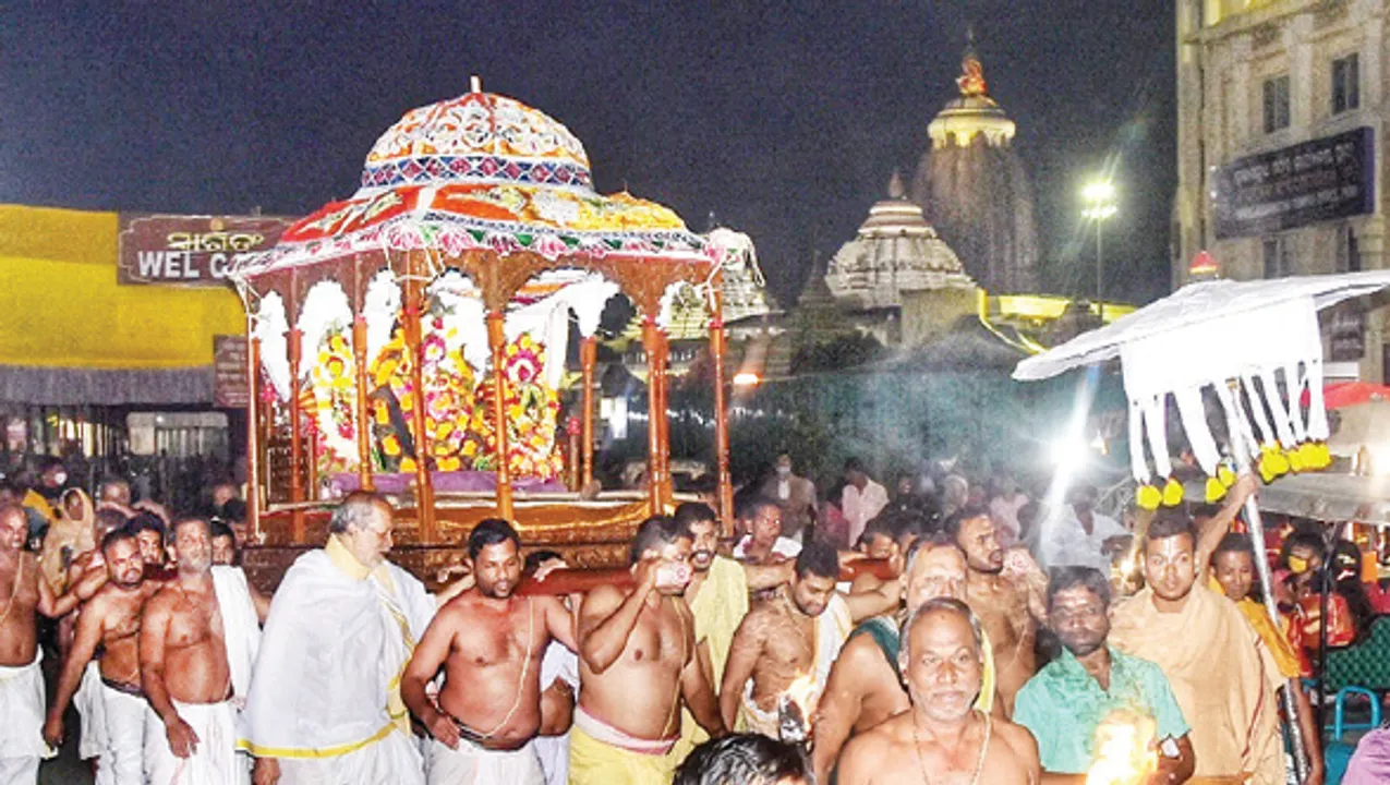  ଶ୍ରୀମନ୍ଦିରରେ ବେଣ୍ଟଯାତ୍ରା ଆରମ୍ଭ