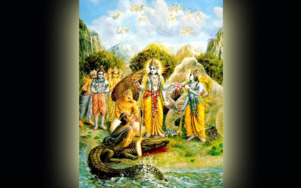  ଗଜେନ୍ଦ୍ରମୋକ୍ଷର କୁମ୍ଭୀର ଉପାଖ୍ୟାନ