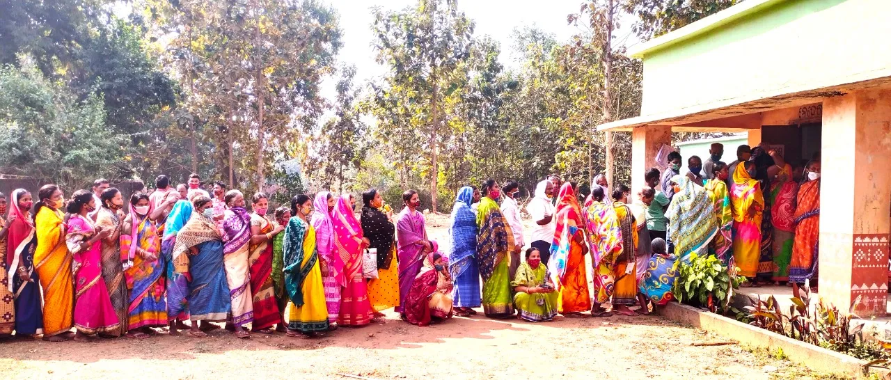  ଝାରସୁଗୁଡ଼ା ଜିଲ୍ଲାରେ ପ୍ରଥମ ପର୍ଯ୍ୟାୟରେ ମତଦାନ ହାର ୮୨. ୧୦%; ଲଇକେରାରେ ସର୍ବାଧିକ, କିର୍ମିରାରେ ସର୍ବନିମ୍ନ