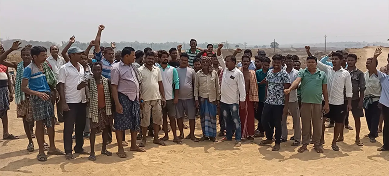  ରେଙ୍ଗାଳି କେନାଲ କାମକୁ ବିରୋଧ