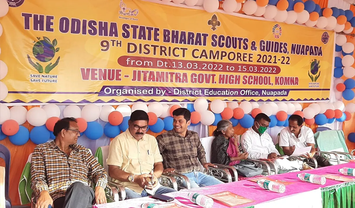  ରାଜ୍ୟ ଭାରତ ସ୍କାଉଟ୍ ଓ ଗାଇଡ ଜିଲ୍ଲା କ୍ୟାମ୍ପୋରି ଉଦ୍‌ଘାଟିତ