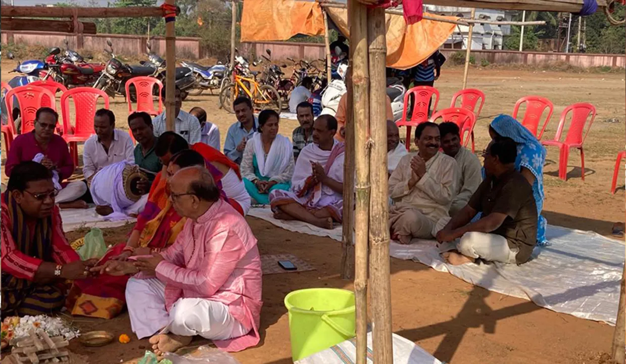  ଶ୍ରୀଜଗନ୍ନାଥଙ୍କ ଚବିଶ ବେଶ ପୂଜା ପାଇଁ ଭୂମିପୂଜନ