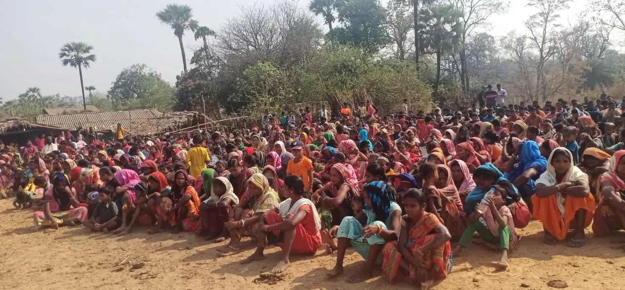  ସିମେଣ୍ଟ କାରଖାନା ନେଇ ଗ୍ରାମସଭା: ପ୍ରଥମେ ଦାବି ପୂରଣ କର, ପରେ ସିମେଣ୍ଟ କାରଖାନା