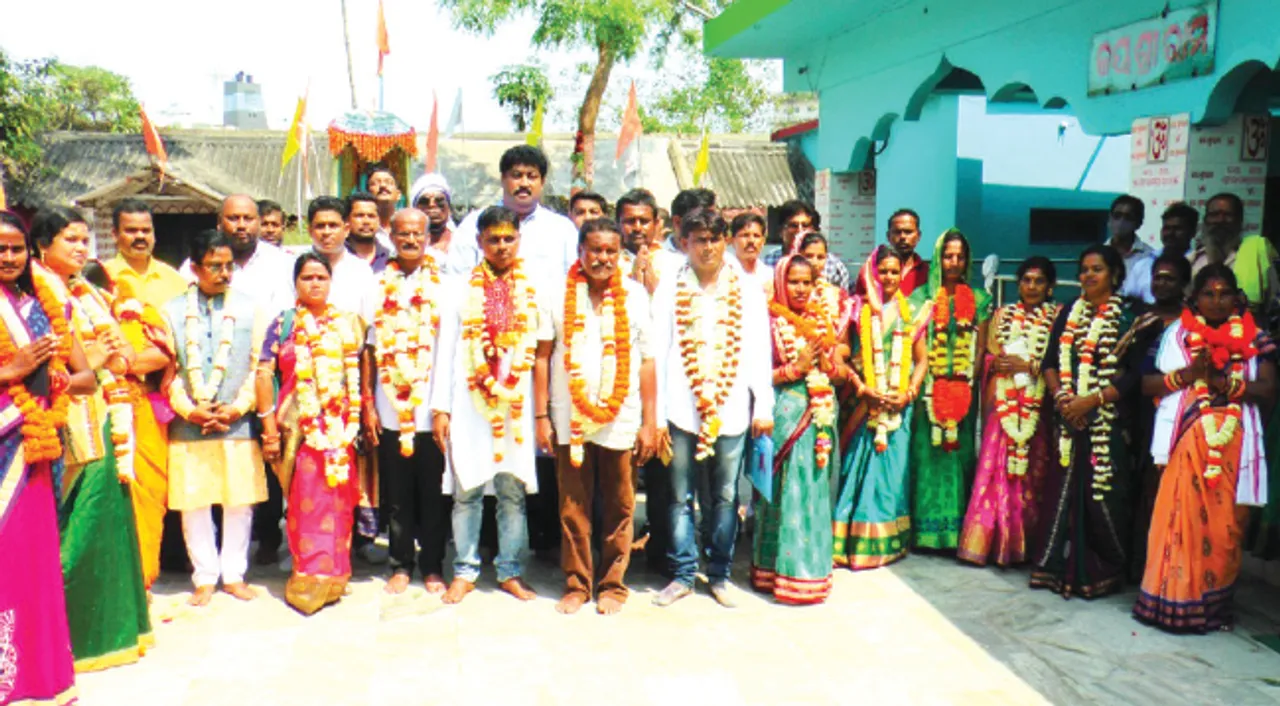  ପାରାଦୀପରେ ବାପି ସର୍ଖେଲ୍‌ଙ୍କ ନୂଆ ମଞ୍ଚ: ‘ଆମ ପାରାଦୀପ, ଆମ ପ୍ରଗତି’ ବ୍ୟାନର୍‌ରେ ପ୍ରାର୍ଥୀ ଘୋଷଣା