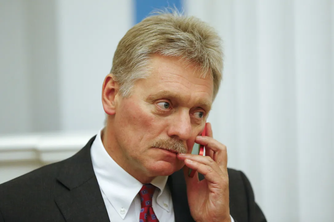  Kremlin spokesman Dmitry Peskov Image Courtesy of The Times of Israel 