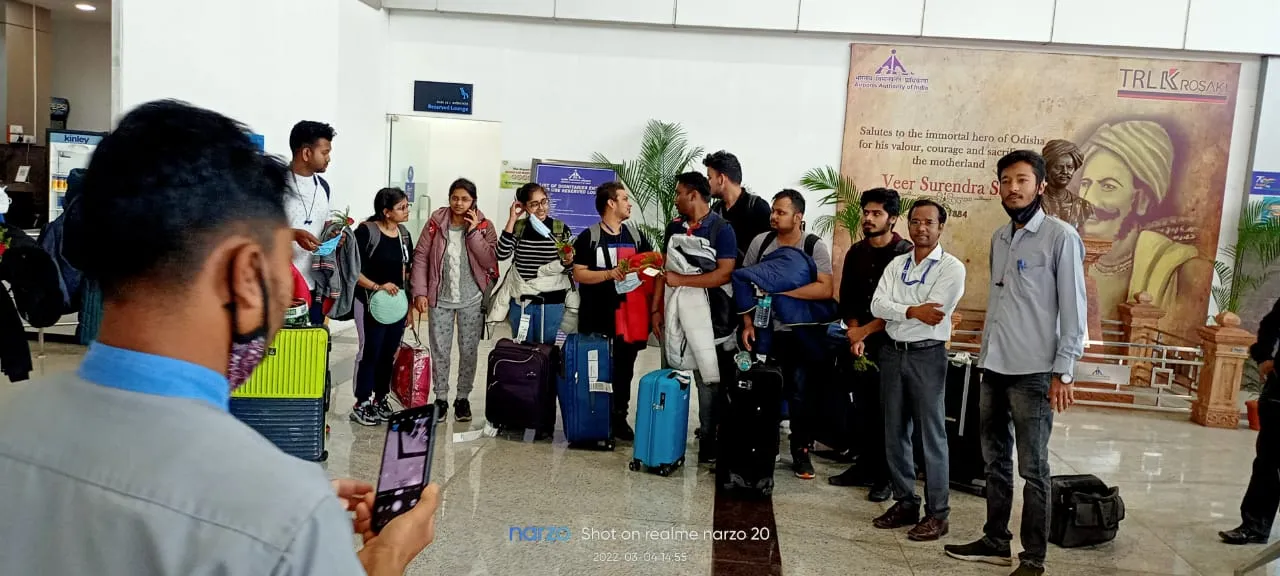  ୟୁକ୍ରେନ୍‌ରୁ ଫେରି‌ଲେଣି ୧୯୯ ଛାତ୍ରଛାତ୍ରୀ, ଖାର୍କିଭ୍‌ରେ ଫସି ରହିଥିବା ୬୫ ଛାତ୍ରଛାତ୍ରୀଙ୍କୁ ଅନ୍ୟତ୍ର ସ୍ଥାନାନ୍ତରିତ