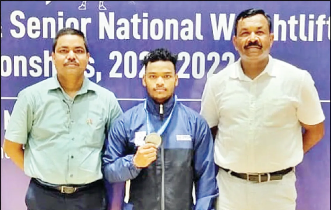  ମୁନାଙ୍କୁ ଜାତୀୟ ଭାରୋତ୍ତୋଳନ ରୌପ୍ୟ