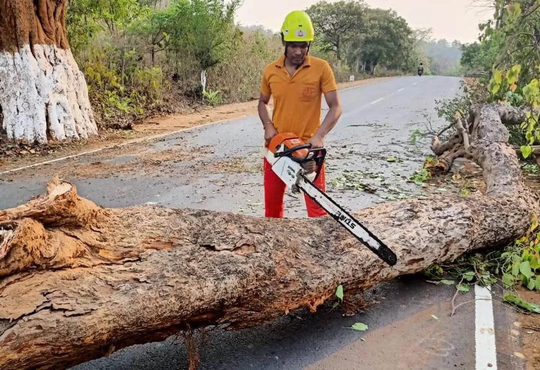  କୋରାପୁଟ: ବୈପାରୀଗୁଡ଼ାରେ ବିଶାଳ ଗଛ ଭାଙ୍ଗିପଡି ୩୨୬ ନମ୍ବର ଜାତୀୟ ରାଜପଥ ଅବରୋଧ।