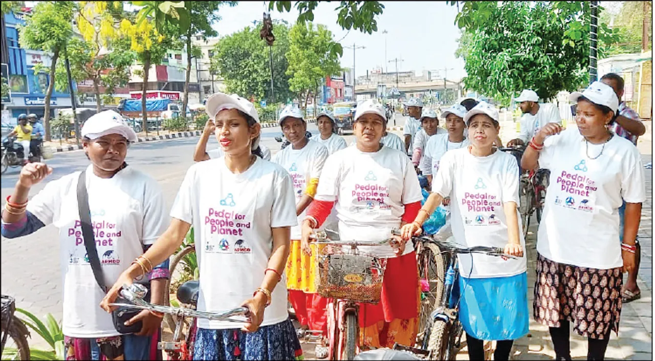 ଏନ୍ଏଚ୍ଏଫ୍ ପକ୍ଷରୁ ସାଇକେଲ ଶୋଭାଯାତ୍ରା