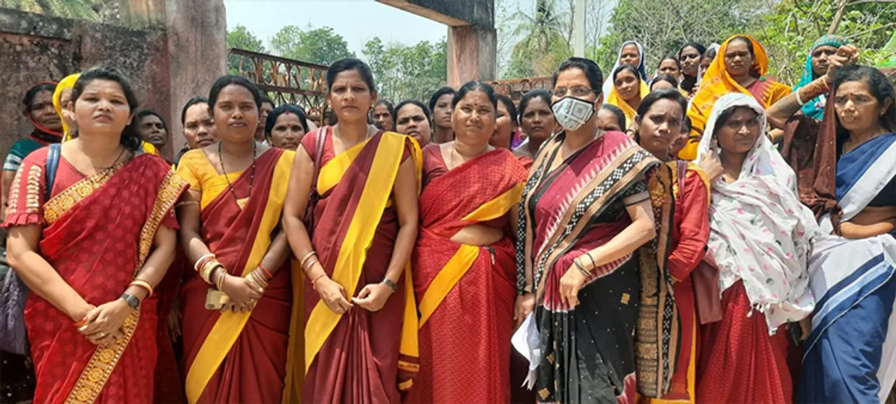  ଅଙ୍ଗନବାଡ଼ି କର୍ମୀ ଓ ସହାୟିକଙ୍କ ଆଇସିଡିଏସ୍‌ ଅଫିସ୍‌ ଘେରାଉ