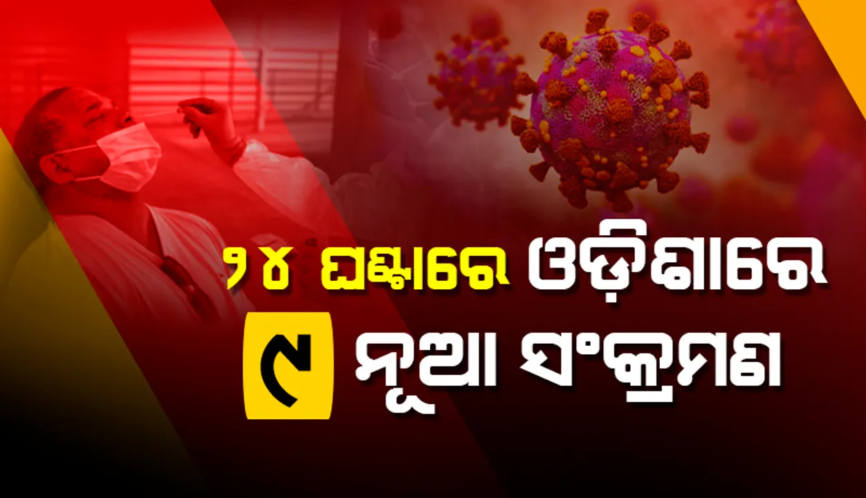  ରାଜ୍ୟର ୫ ଜିଲ୍ଲାରୁ ୯ କରୋନା ପଜିଟିଭ ଚିହ୍ନଟ, ଜଣେ ୧୮ ବର୍ଷରୁ କମ୍ ବର୍ଗର