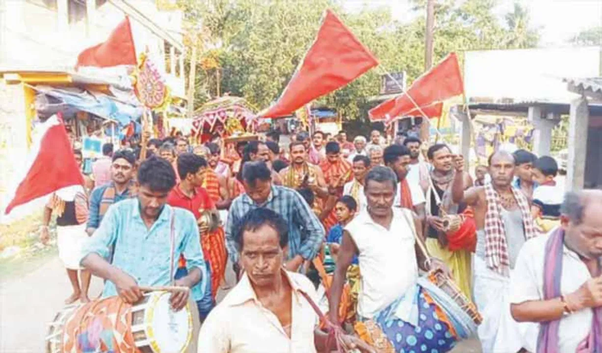  ଆଖଣ୍ଡଳମଣିଙ୍କ ବିବାହ ପାଇଁ ଉଠିଲା ଲଗ୍ନଥାଳ