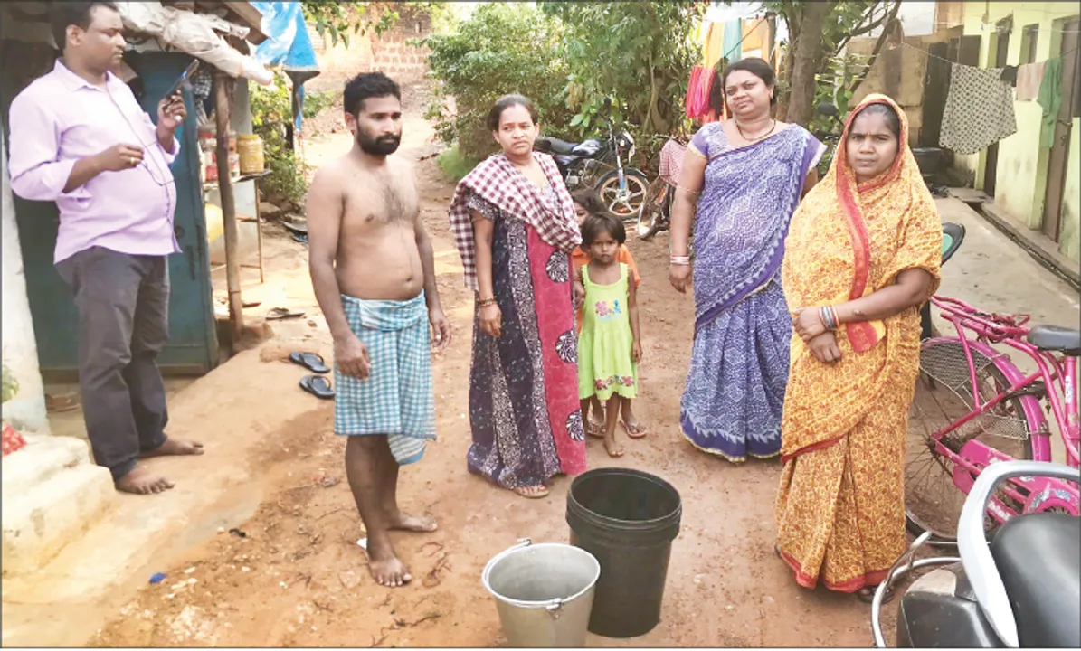  ଭିଏସ୍‌ଏସ୍‌ନଗରରେ ଜଳକଷ୍ଟ