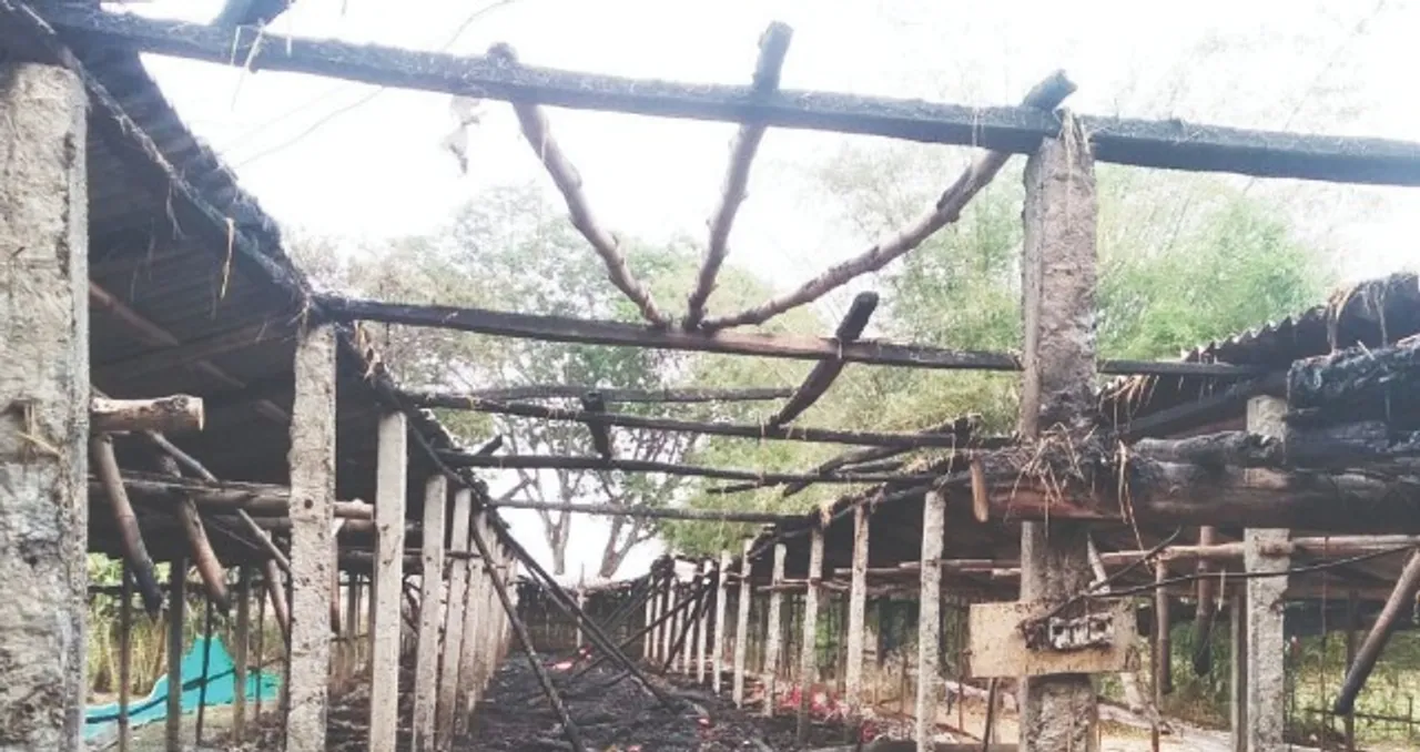  କୁକୁଡ଼ା ଫାର୍ମରେ ଅଗ୍ନିକାଣ୍ଡ: ଜଳିଗଲେ ୩ ହଜାର କୁକୁଡ଼ା