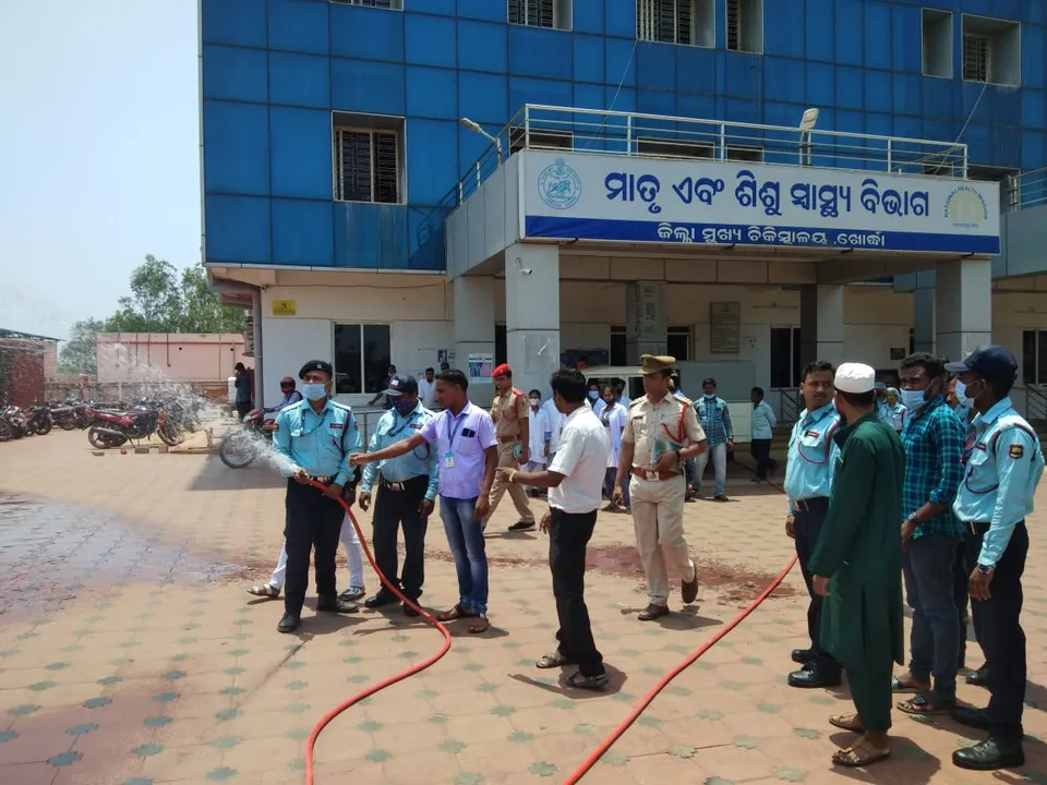  ଯାଞ୍ଚ ବେଳେ ପଦାକୁ ଆସିଲା ଢିଲା ବ୍ୟବସ୍ଥା: ଖୋର୍ଦ୍ଧା ଜିଲ୍ଲା ମୁଖ୍ୟ ଚିକିତ୍ସାଳୟରେ ନାହିଁ ଅଗ୍ନି ସୁରକ୍ଷା ବ୍ୟବସ୍ଥା