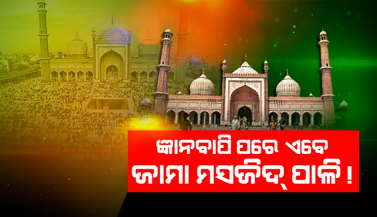  ଜାମା ମସଜିଦ ତଳେ ହିନ୍ଦୁ ଦେବା-ଦେବୀଙ୍କ ମୂର୍ତ୍ତି ଥିବା କହି ଯାଞ୍ଚ କରିବାକୁ ଦାବି କଲା ହିନ୍ଦୁ ମହାସଭା