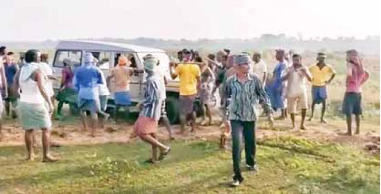  ମନରେଗା କାମ ବନ୍ଦ କରିବାରୁ ଉତ୍ତେଜନା