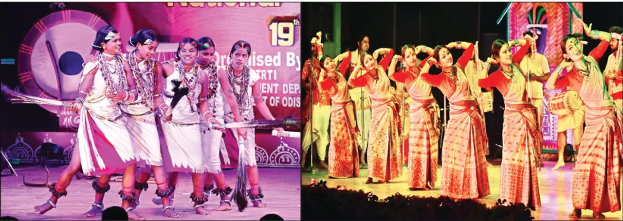  ଜାତୀୟ ଜନଜାତି ନୃତ୍ୟ ମହୋତ୍ସବ ଉଦ୍‌ଘାଟିତ: ବିମୁଗ୍ଧ କଲା ବିହୁ, ବିର୍‌ଲି