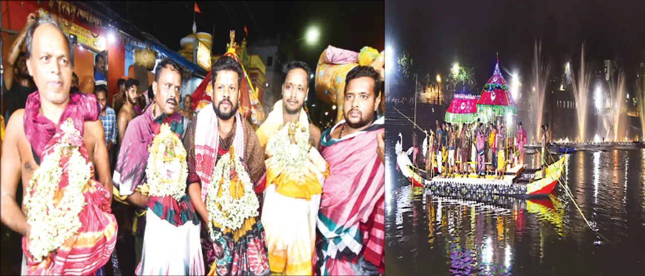  ଆରମ୍ଭ ହେଲା ଶ୍ରୀଲିଙ୍ଗରାଜଙ୍କ ଚନ୍ଦନଯାତ୍ରା: ବିନ୍ଦୁସାଗରରେ ଭଉଁରି, ଜଗତିରେ ଚନ୍ଦନ ସ୍ନାନ