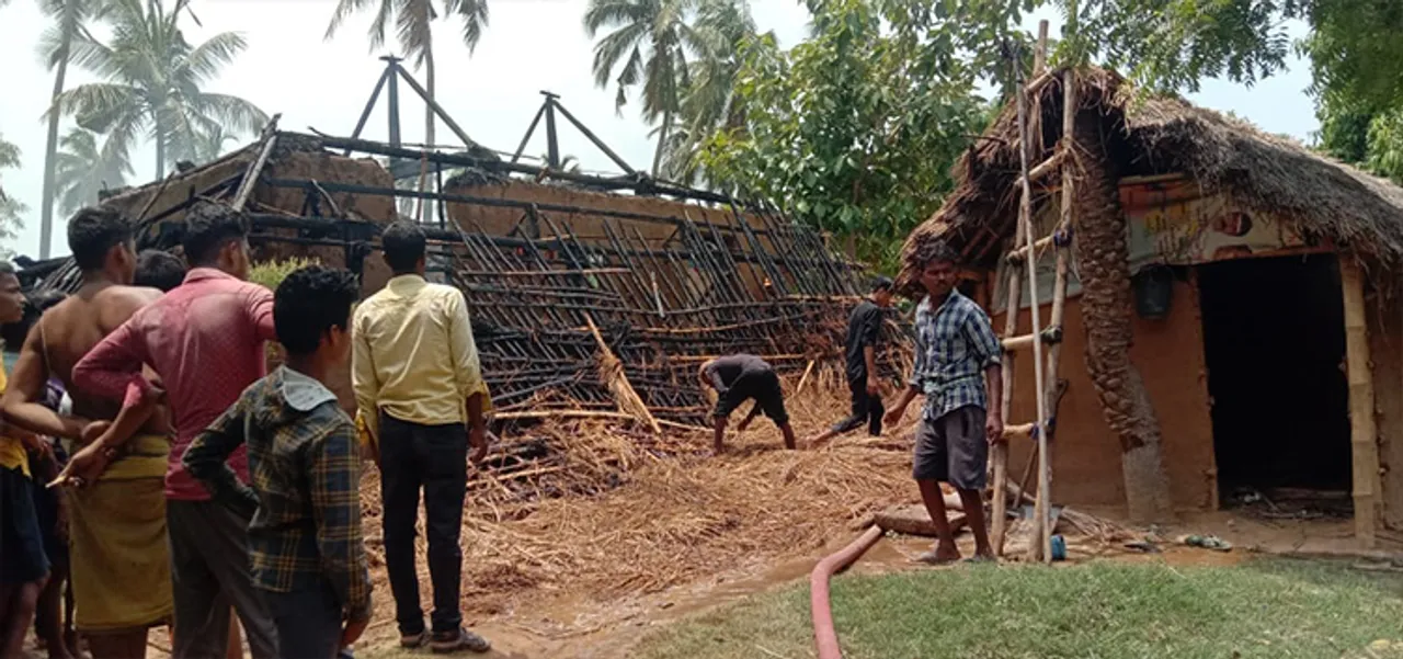 ଝାଲପଡ଼ାରେ ୩ ବଖରା ଜଳିଗଲା