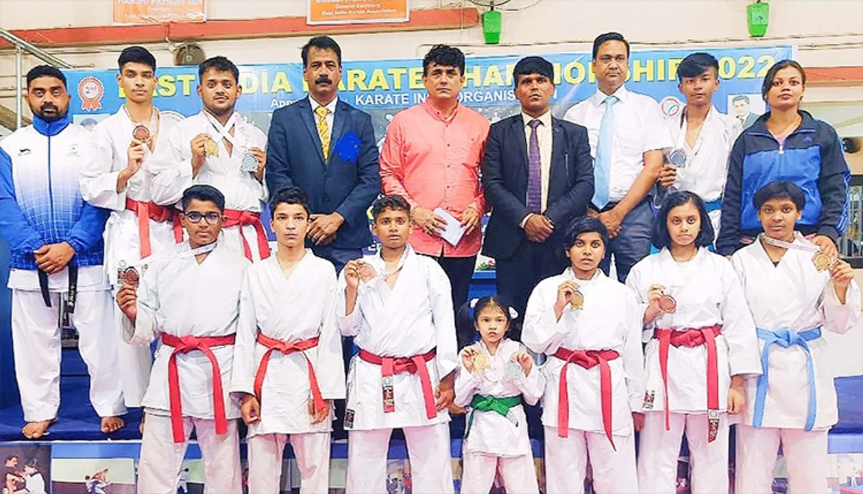  ଦ୍ବିତୀୟ ଇଷ୍ଟଜୋନ୍‌ କରାଟେ ଚାମ୍ପିଅନ୍‌ସିପ୍‌, ରାଉରକେଲା ଦଳର ୧୩ ପଦକ ହାସଲ