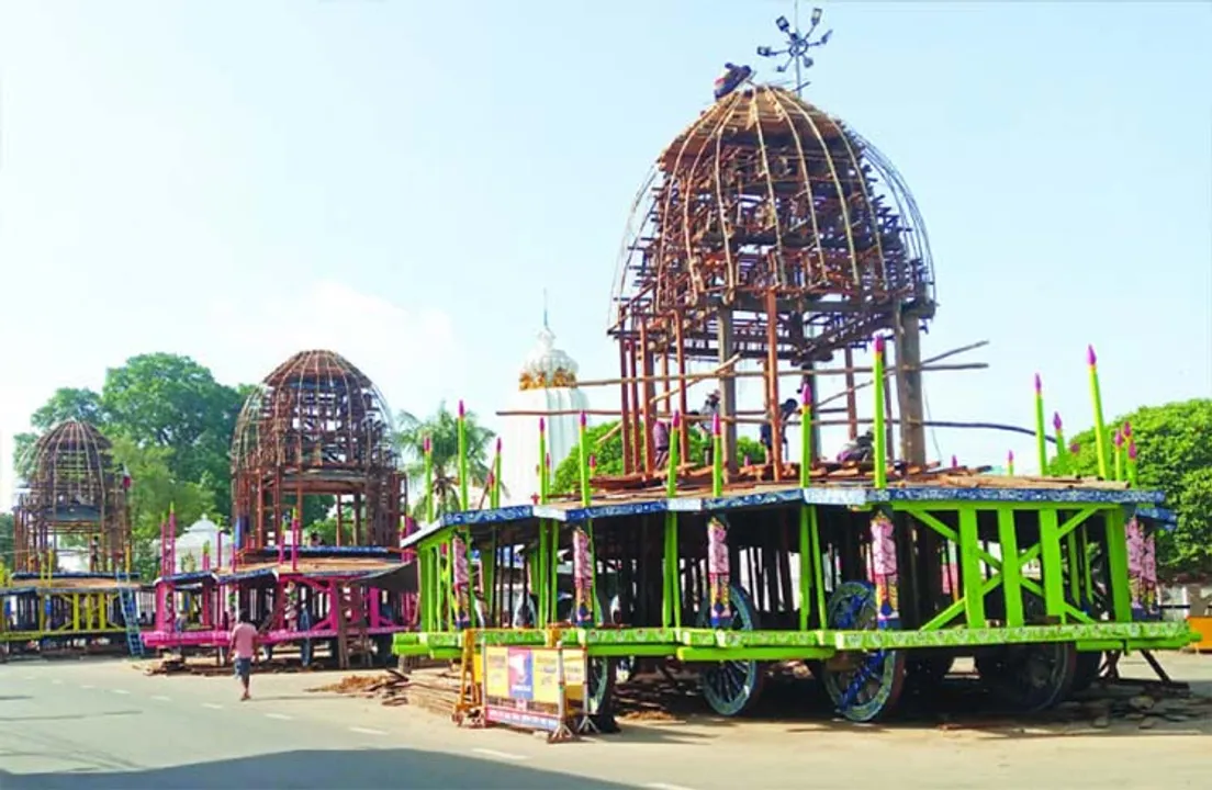 ରଥଯାତ୍ରା ପାଇଁ ସଜେଇ ହେଲାଣି ବାରିପଦା ସହର