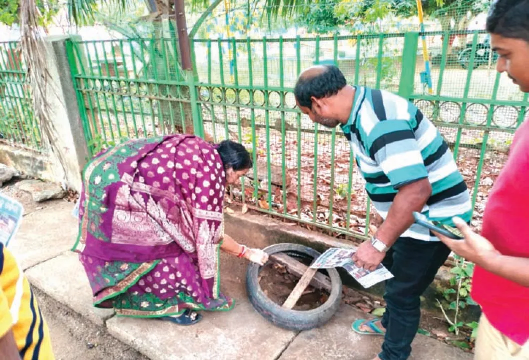  ଭୁବନେଶ୍ୱର: ୱାର୍ଡ ୧୨ରେ ଡେଙ୍ଗୁ ସଚେତନତା‌