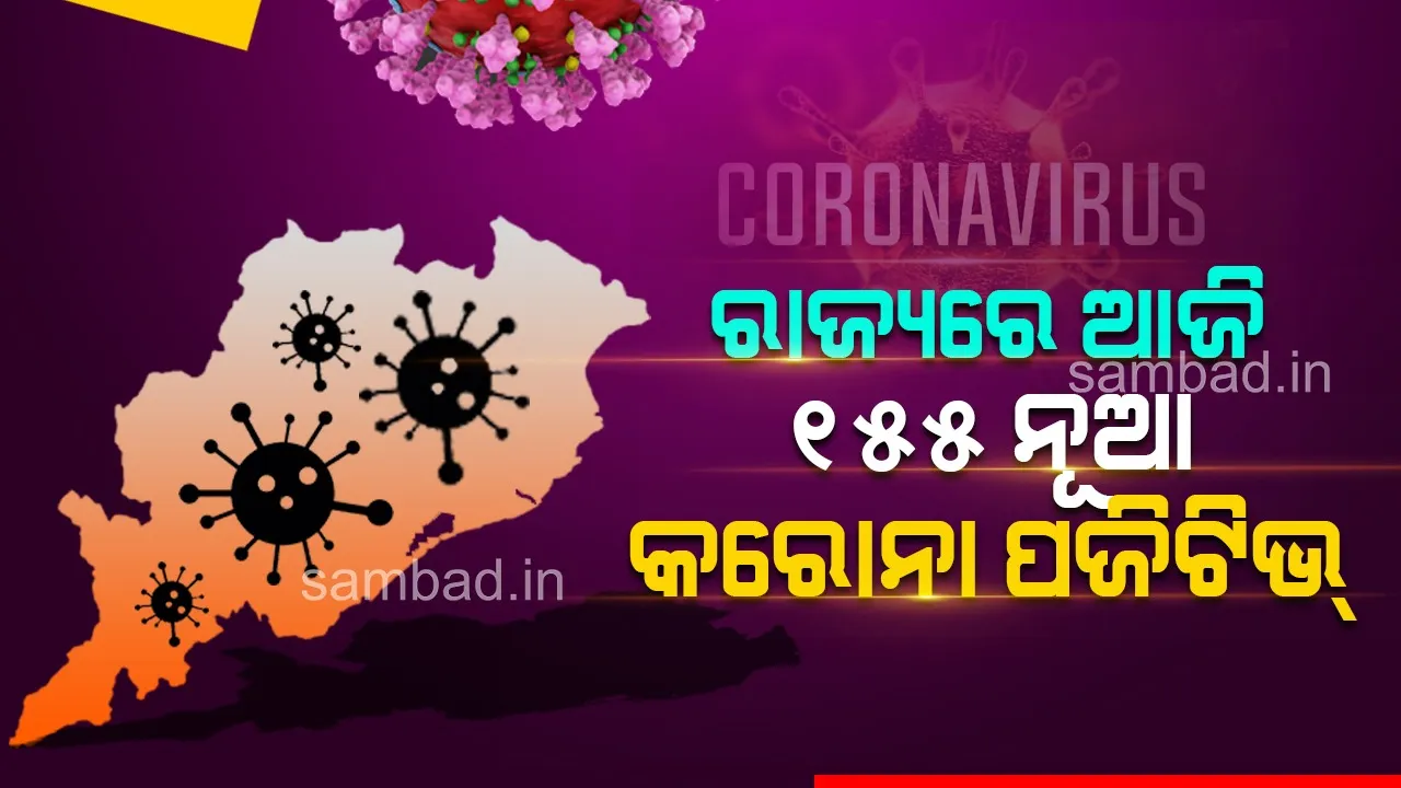  ରାଜ୍ୟର ୧୭ ଜିଲ୍ଲାରୁ ୧୫୫ କରୋନା ପଜିଟିଭ ଚିହ୍ନଟ, ୧୬ ଜଣ ୧୮ ବର୍ଷରୁ କମ୍ ବୟସର