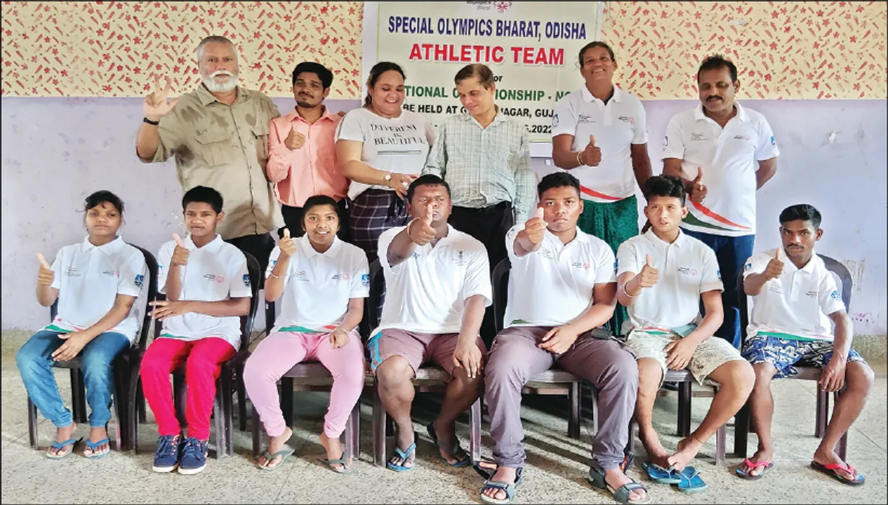  ସ୍ବତନ୍ତ୍ର ଅଲିମ୍ପିକ୍ସ ଜାତୀୟ ଦୌଡ଼କୁଦ ପାଇଁ ଓଡ଼ିଶା ଦଳର ଯାତ୍ରା