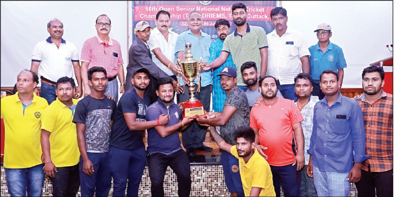  ଜାତୀୟ ଓପନ୍‌ ନେଟ୍‌ ବଲ୍‌ କ୍ରିକେଟ୍‌: ପଶ୍ଚିମବଙ୍ଗକୁ ହରାଇ ଓଡ଼ିଶା ବିଜେତା