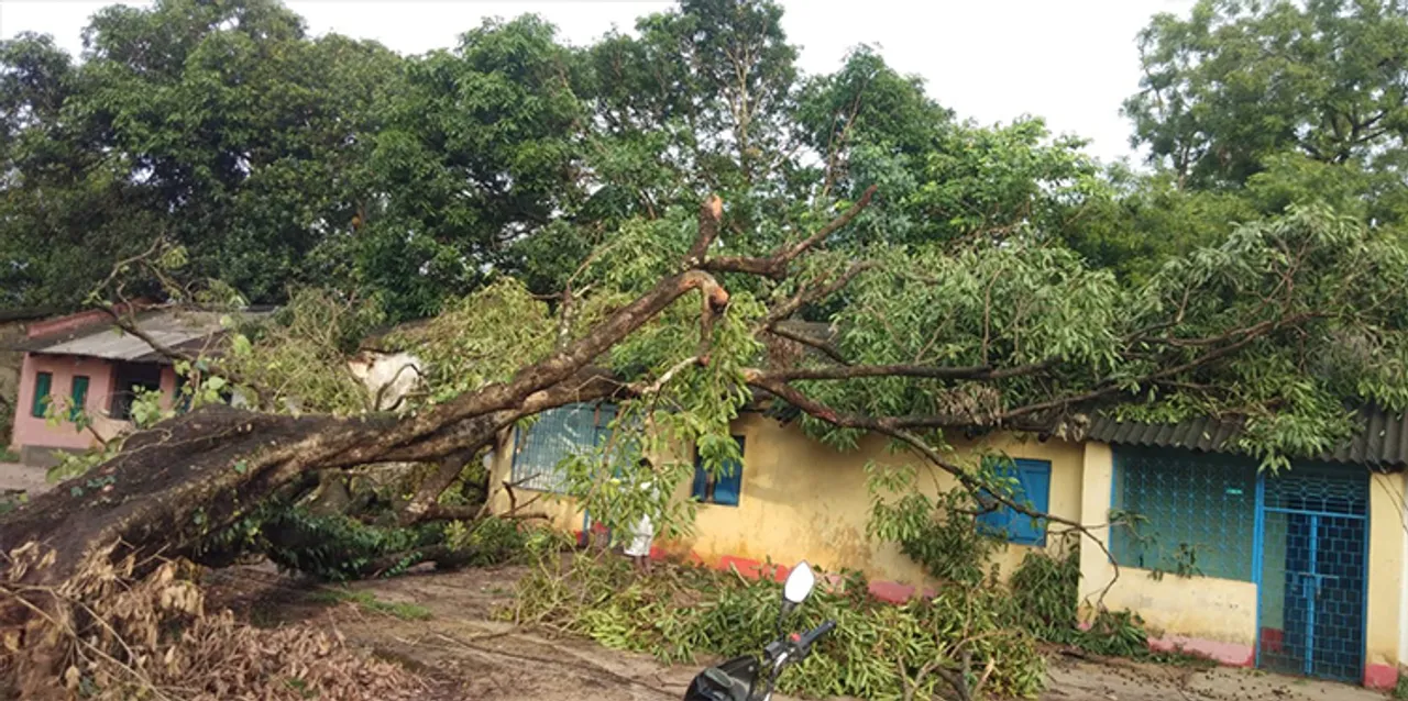  ବଜ୍ରପାତରେ ୩ ଗୁରୁତର, ଘର ଭାଙ୍ଗିଲା