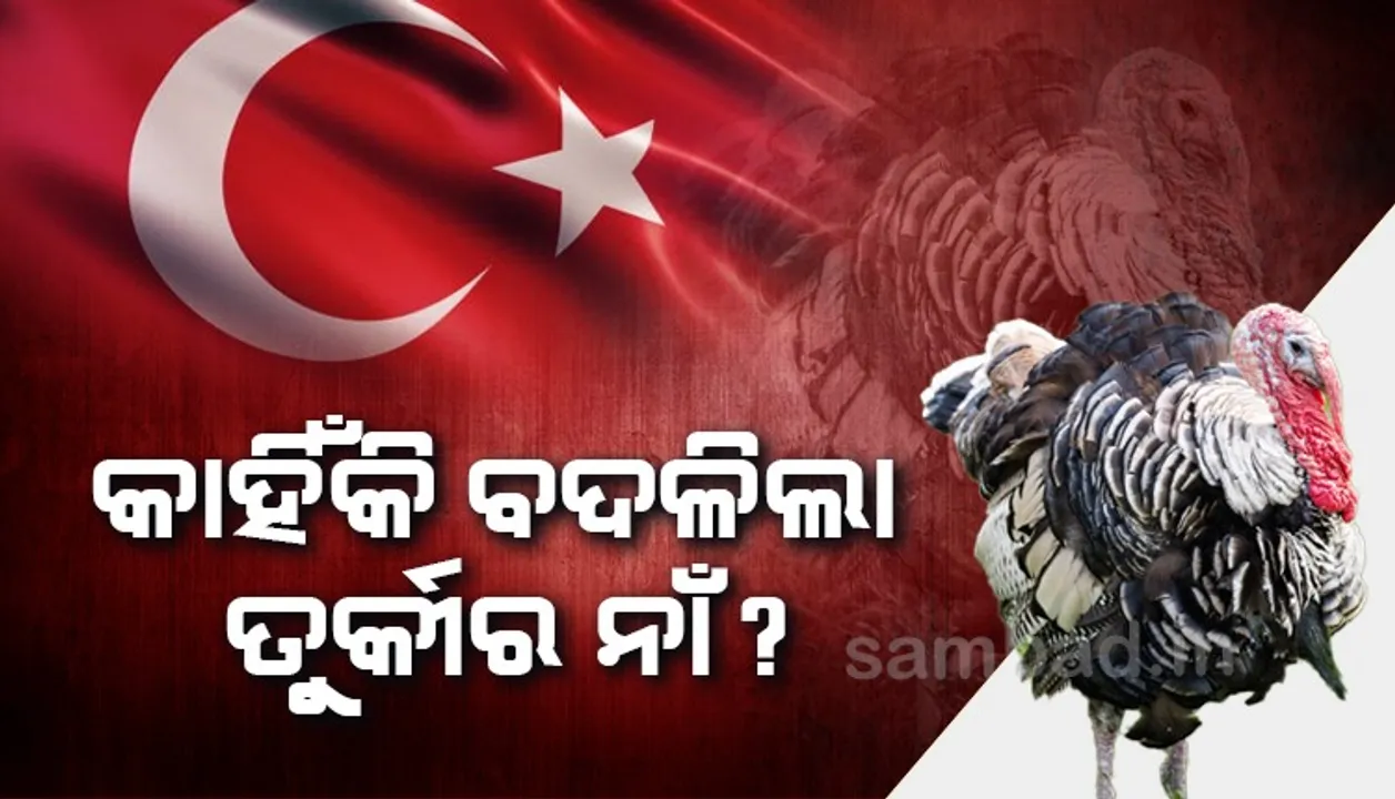  କାହିଁକି ନିଜର ନାଁ ବଦଳାଇଲା ତୁର୍କୀ  ?